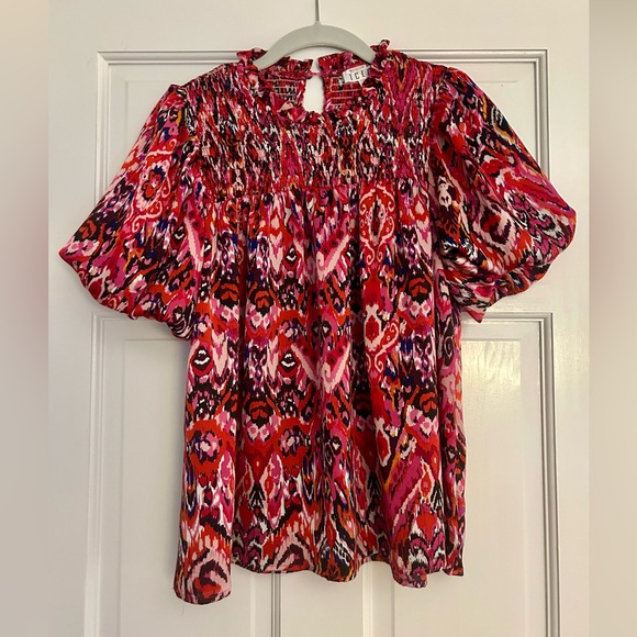 TCEC silky Blouse top XS - Picture 2 of 4